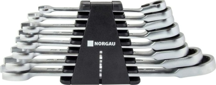 Набор комбинированных трещоточных ключей Norgau тип NWS7UR набор с 8 предметов [060249908]