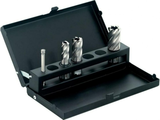 Набор корончатых сверл по металлу 3 шт. METABO Weldon 19 мм 626623000 [626623000]