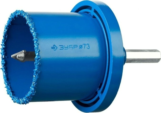 Набор коронок c карбид-вольфрамовым нанесением ЗУБР 6 предметов 33350-H6_z01 [33350-H6_z01]