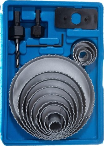 Набор коронок по дереву ЗУБР 15 предметов, 19-127 мм 29554-H15_z01 Эксперт [29554-H15_z01]