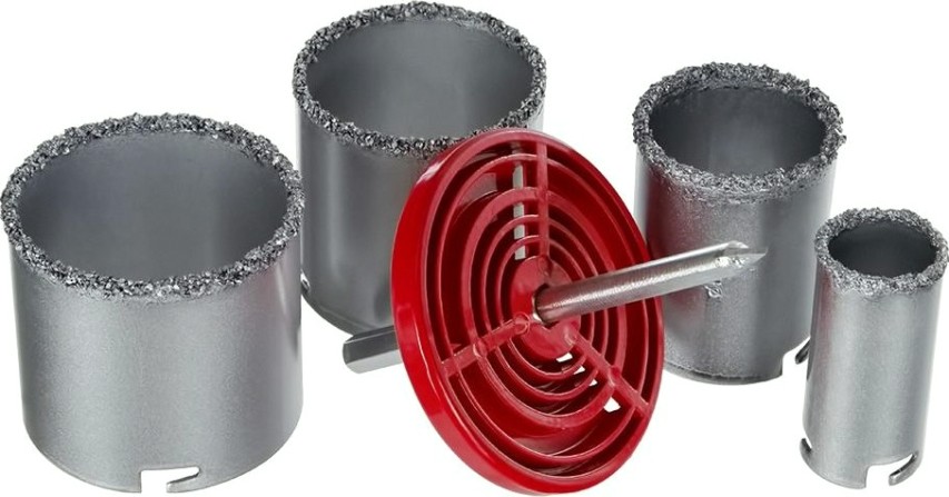 Набор коронок ПРАКТИКА "Мастер" 4 шт 33, 53, 68, 73 мм с твердосплавным зерном [910-270]