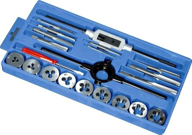 Набор метчиков и плашек МАСТАК 21 предмет 351-00021C [351-00021C]