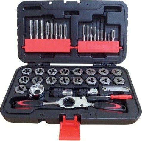 Набор метчиков и плашек МАСТАК 40 предметов 351-00040C [351-00040C]