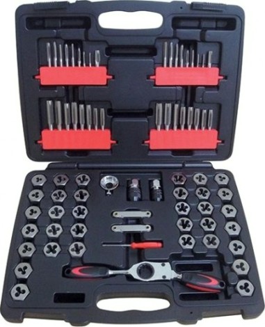 Набор метчиков и плашек МАСТАК 75 предметов 351-00075C [351-00075C]