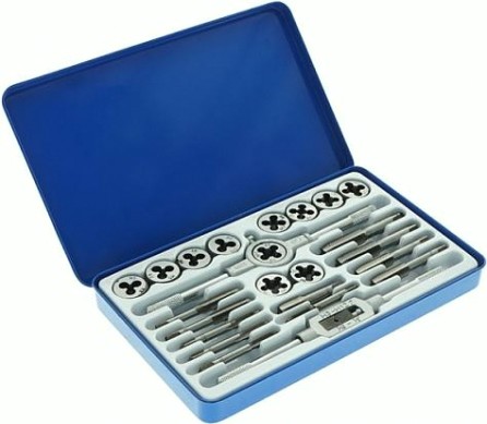 Набор метчиков и плашек Sturm 1065-03-S24 24 пред.