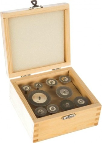 Набор мини-насадок ЗУБР ЭКСПЕРТ с алмазным напылением на шпильке 10 предм [33385-H10]