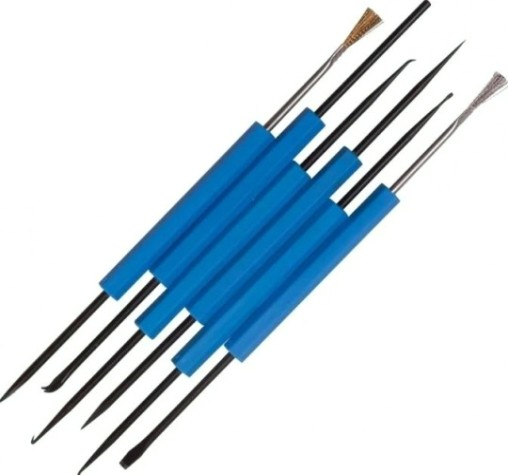 Набор монтажного инструмента для пайки REXANT 12-6031 6 предметов Набор монтажного инструмента для пайки REXANT 12-6031 6 предметов