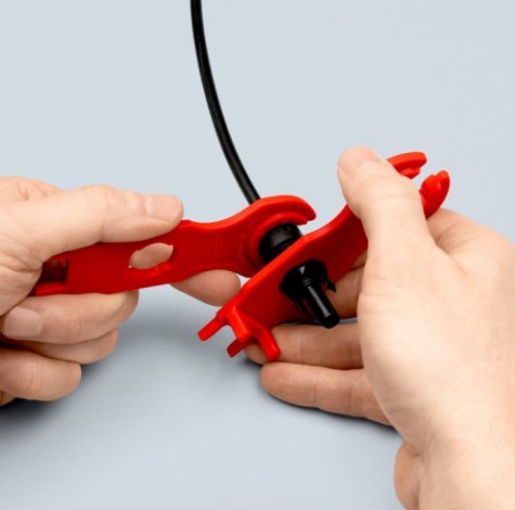Набор монтажных инструментов KNIPEX KN-9749662 для штекеров Solar MC4 (Multi-Contact), 2 предм. Набор монтажных инструментов KNIPEX KN-9749662 для штекеров Solar MC4 (Multi-Contact), 2 предм.