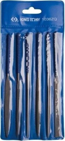Набор надфилей KING TONY 1036ZQ 6 предметов