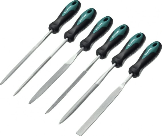 Набор надфилей KRAFTOOL 160 мм в коробке 6шт. [16030-6]