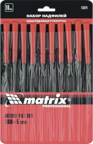 Набор надфилей MATRIX 10 предметов 15824 [15824]