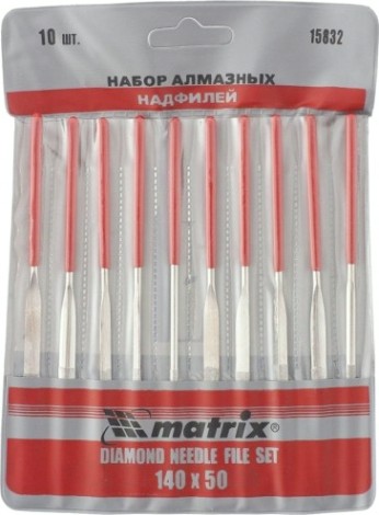 Набор надфилей MATRIX 10 предметов 15832 [15832]