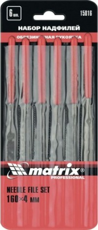 Набор надфилей MATRIX 6 предметов 15816 [15816]