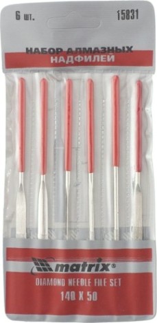 Набор надфилей MATRIX 6 предметов 15831 [15831]