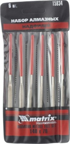 Набор надфилей MATRIX 6 предметов 15834 [15834]