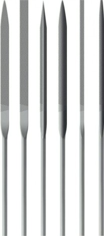 Набор надфилей STAYER 16013-H6 6 шт 140 мм, в чехле