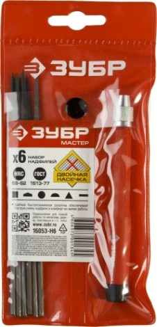 Набор надфилей ЗУБР 16053-H6 7 предметов Набор надфилей ЗУБР 16053-H6 7 предметов