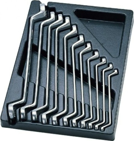 Набор накидных ключей KING TONY 11 предметов ложемент 9-1711MR [9-1711MR]