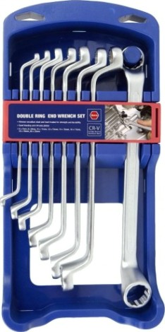 Набор накидных ключей WORKPRO WP202509 двусторонних 8шт. (6-22мм) Набор накидных ключей WORKPRO WP202509 двусторонних 8шт. (6-22мм)