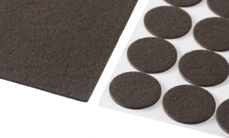 Набор накладок самоклеящихся STAYER COMFORT на мебельные ножки, 175 шт, коричневые [40916-H175]