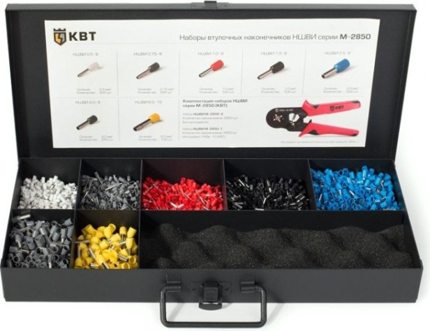 Набор наконечников КВТ М-2850-0 [75273]