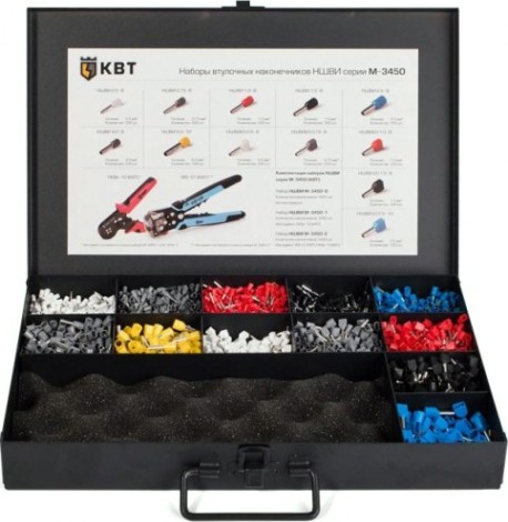 Набор наконечников КВТ М-3450-0 [75269]