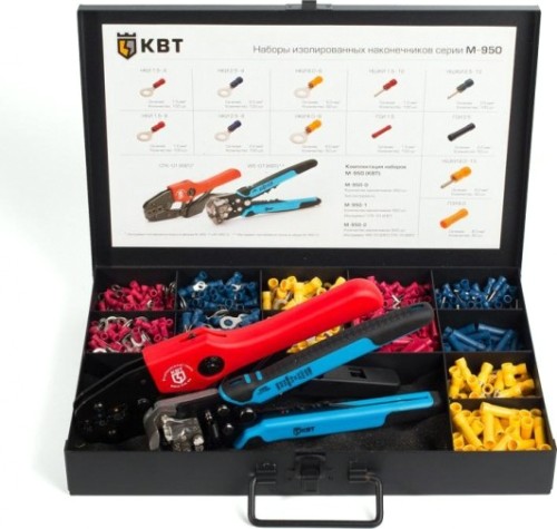 Набор наконечников КВТ М-950-2 изолир. [75489]