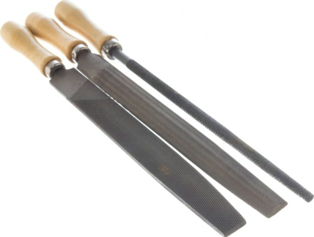 Набор напильников Biber Мастер 85307 3шт. 250мм [тов-141921]