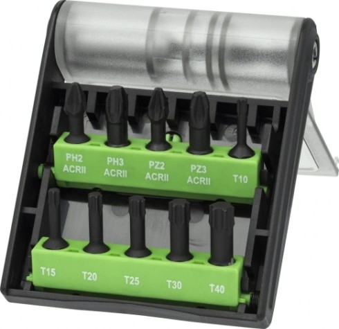 Набор насадок D.BOR IMPACT 11 предметов + магнитный держатель torsion 60 мм (арт. d-set-11 [D14-DSET11C1IMP]