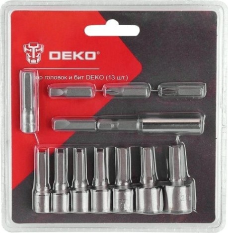 Набор насадок DEKO (13 шт.) [065-0763]