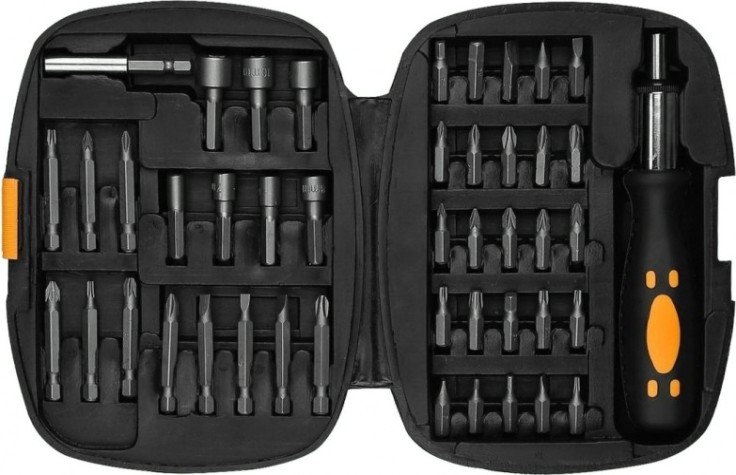 Набор насадок DEKO DKMT45 инструментов для дома (45 предметов) в чемодане [065-0302]