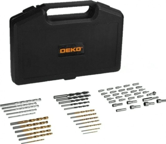 Набор насадок DEKO DKMT55 универсальный оснастки и аксессуаров (55 шт.) [065-0316]