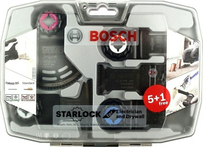 Набор насадок для МФИ BOSCH RB-6ER SET 6шт. [2608664622]