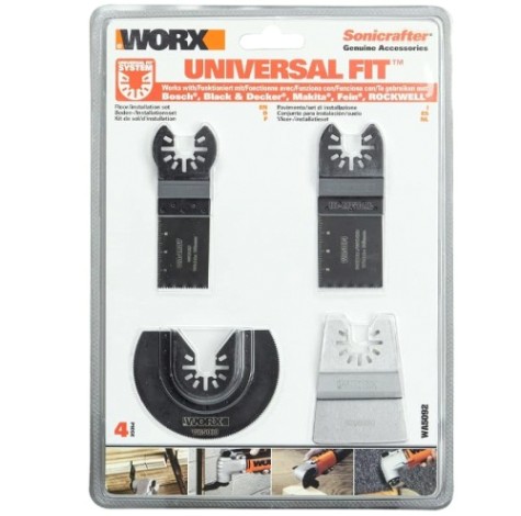 Набор насадок для МФИ Worx WA5092 (4шт.) Набор насадок для МФИ Worx WA5092 (4шт.)