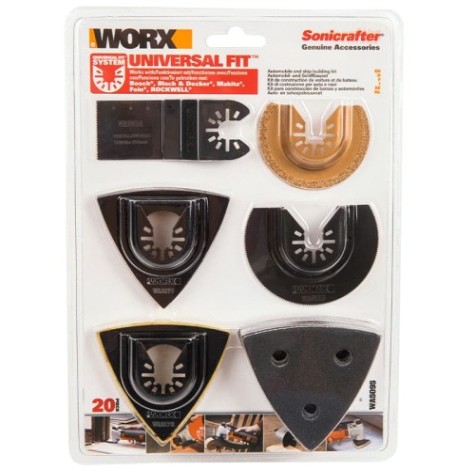 Набор насадок для МФИ Worx WA5095 (8шт) Набор насадок для МФИ Worx WA5095 (8шт)