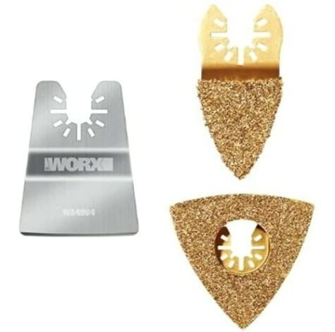 Набор насадок для МФИ Worx WA5098 для удаления краски (3шт) Набор насадок для МФИ Worx WA5098 для удаления краски (3шт)