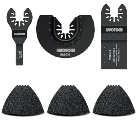 Набор насадок для МФИ Worx WA5099 (18 шт.) Набор насадок для МФИ Worx WA5099 (18 шт.)