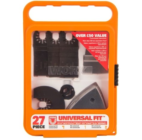 Набор насадок для МФИ Worx WA5700 (27 шт.) Набор насадок для МФИ Worx WA5700 (27 шт.)