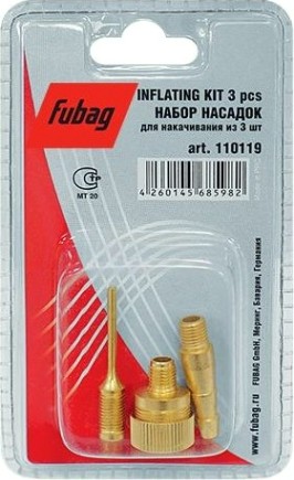 Набор насадок FUBAG 110119 (3 предмета блистер)