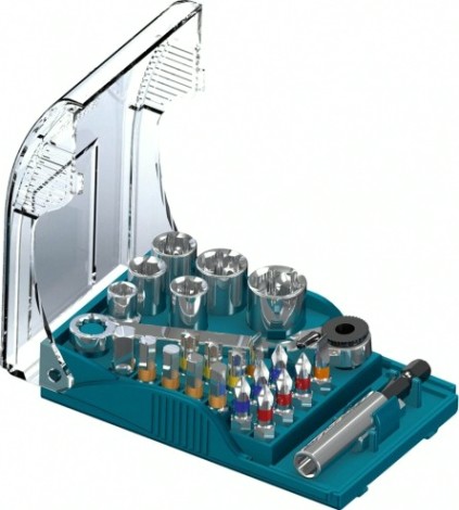 Набор насадок HELLER для винтоверта (24 предмета) [TD28914]