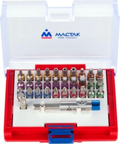 Набор насадок МАСТАК 32 предмета 058-10032C [058-10032C]
