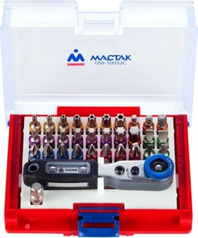 Набор насадок МАСТАК 33 предмета 058-10033C [058-10033C]