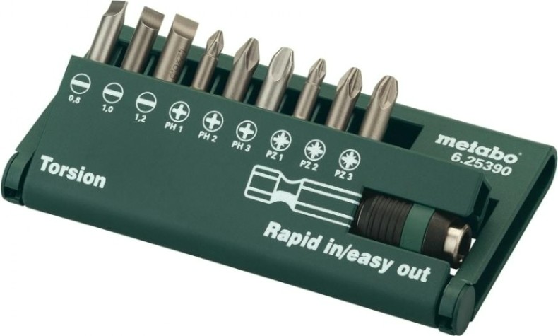 Набор насадок METABO 10 предметов [625390000]