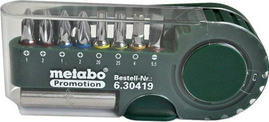 Набор насадок METABO 9 предметов [630419000]
