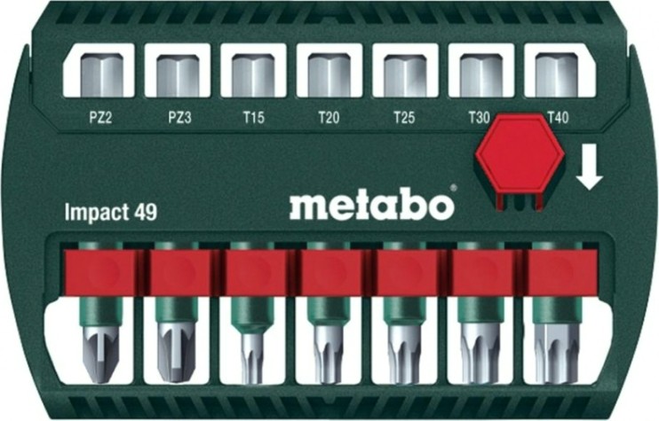 Набор насадок METABO Impact 7 шт. ударные [628850000]