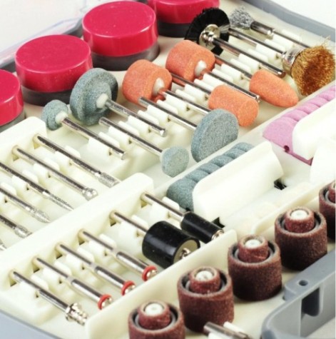 Набор насадок Победа ПНГ-189 189 предметов, для граверов [822010101]