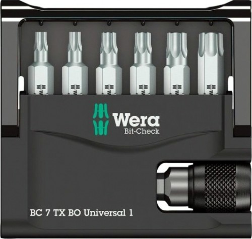 Набор насадок WERA Bit-Check 8067-6 BO WE-056158 [WE-056158]