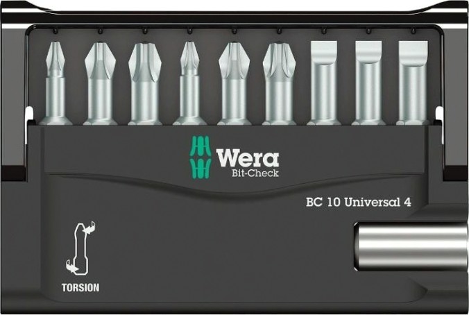 Набор насадок WERA Bit-Check 8100-9-899/TZ WE-056159 [WE-056159]
