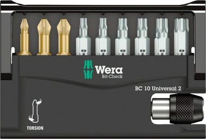 Набор насадок WERA Bit-Check 8155/67-9 WE-134200 [WE-134200]