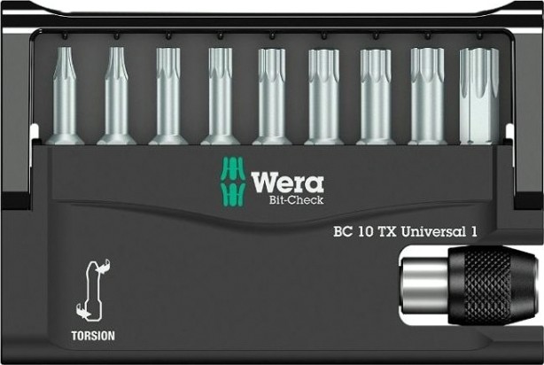 Набор насадок WERA Bit-Check 8167-9 WE-056164 [WE-056164]